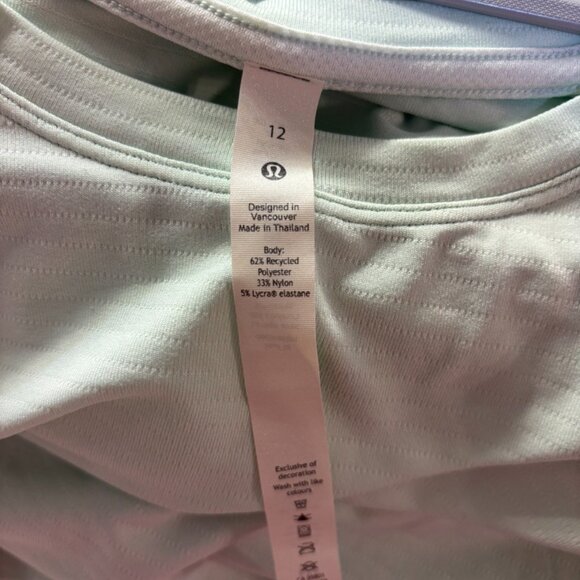 Light Green Lululemon Shirt - Picture 4 of 4
